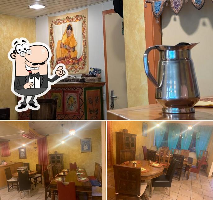 Gli interni di Chez Chander