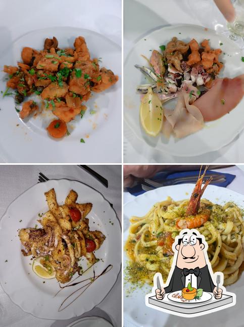 Cibo al Ristorante La Rotonda sul Mare Maria Spataro