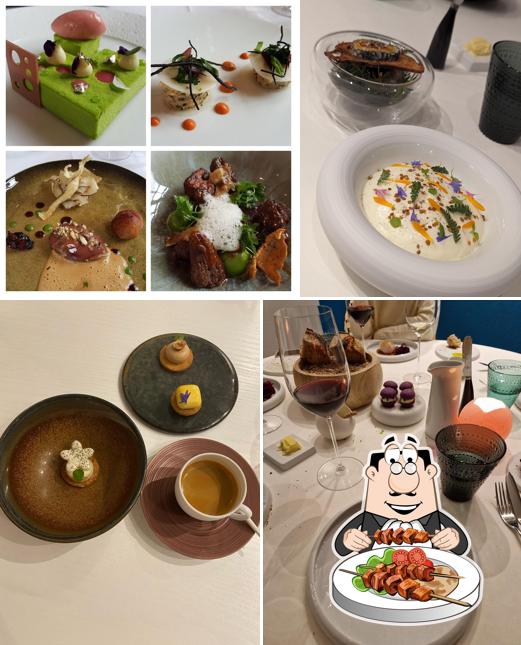 Cibo al Restaurant Le Pont de Brent