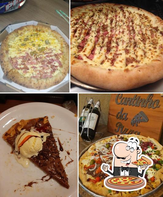 Consiga diferentes variedades de pizza