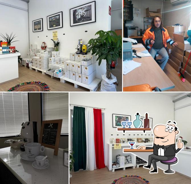 Gli interni di Torrefazione Caffé Leonardo