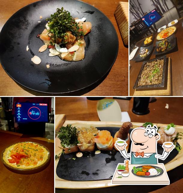 Comida em Top Yaki Jaú
