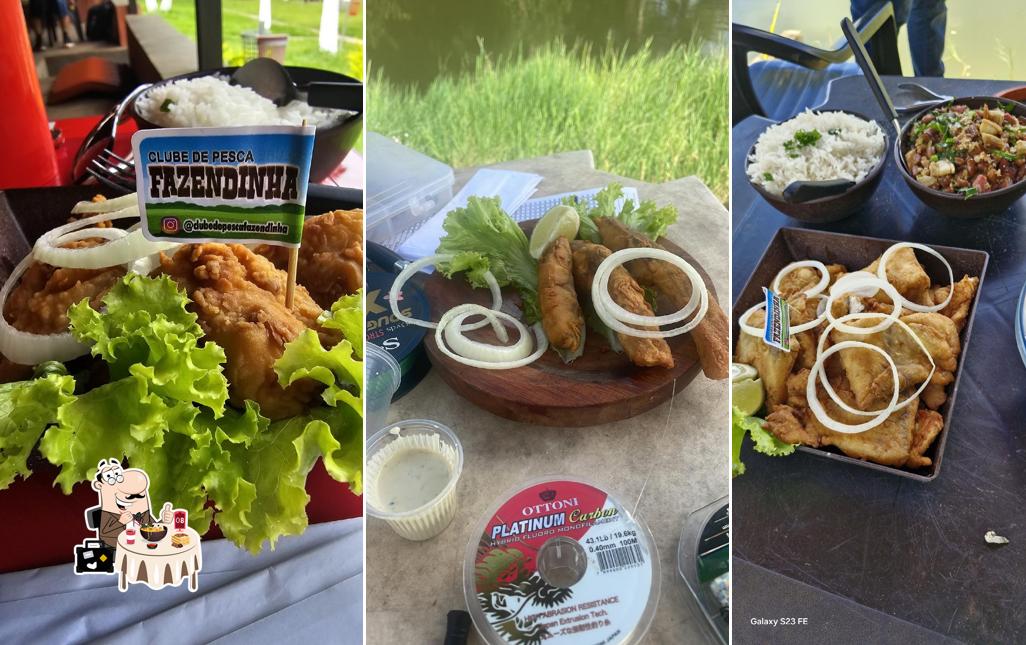 Platos en Clube de Pesca Fazendinha - Pesque Pague e Restaurante