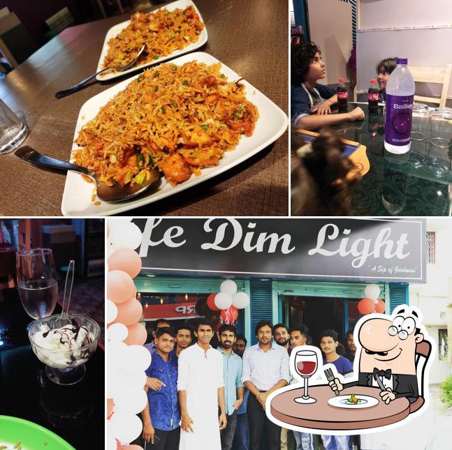 Food at Cafe Dim Light