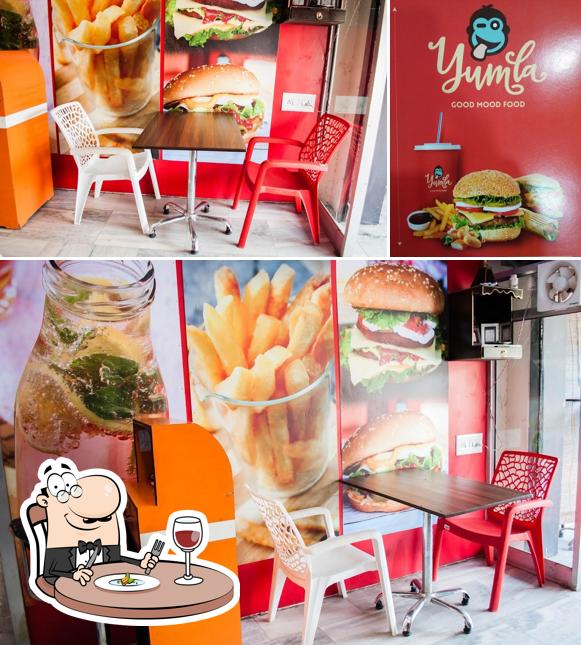 Food at Yumla Cafe