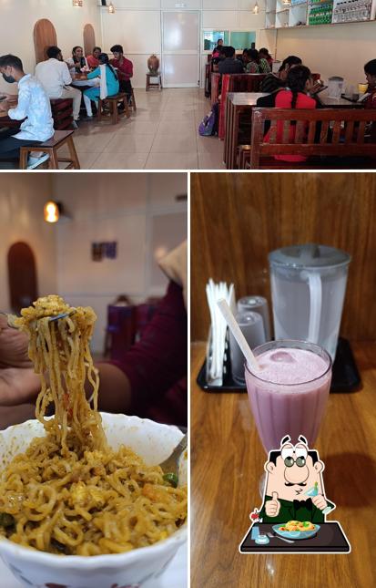 The restaurant's food and interior