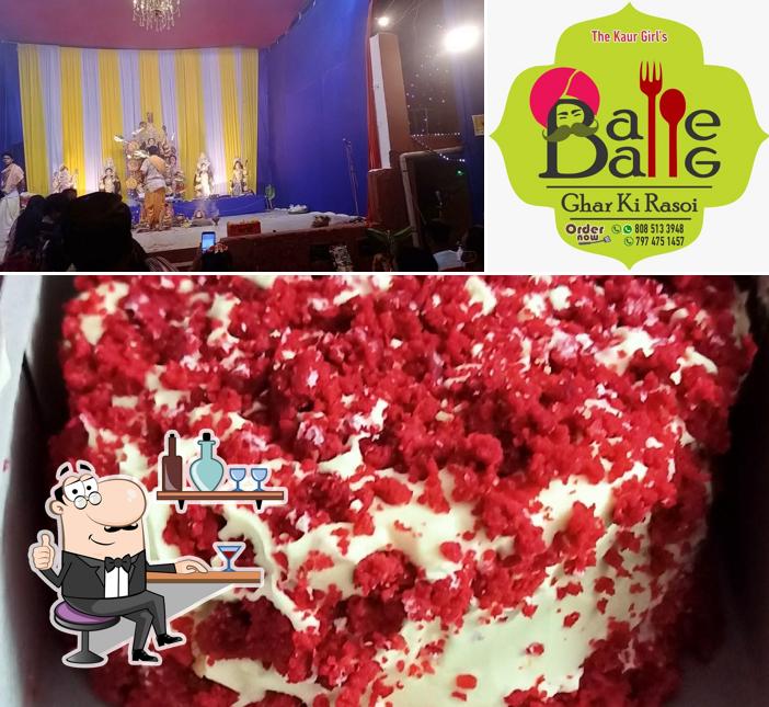 The interior of Balle Balle Bites