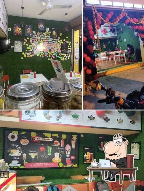 The interior of GMR'S TEA TRANCE