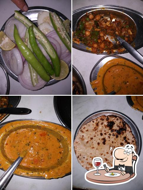 Food at Vikas Hotel