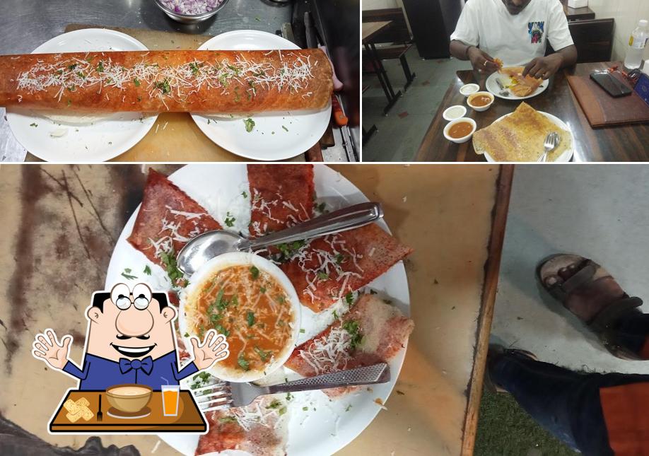 Food at Shiva Sagar pure Veg