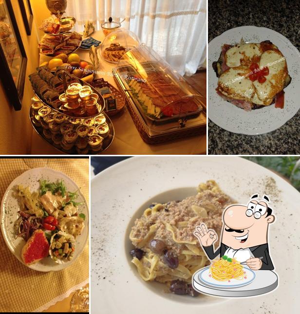 Spaghetti alla carbonara al Torre Sangiovanni Albergo & Ristorante