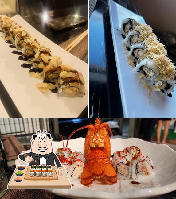 Prenditi le varie opzioni di sushi