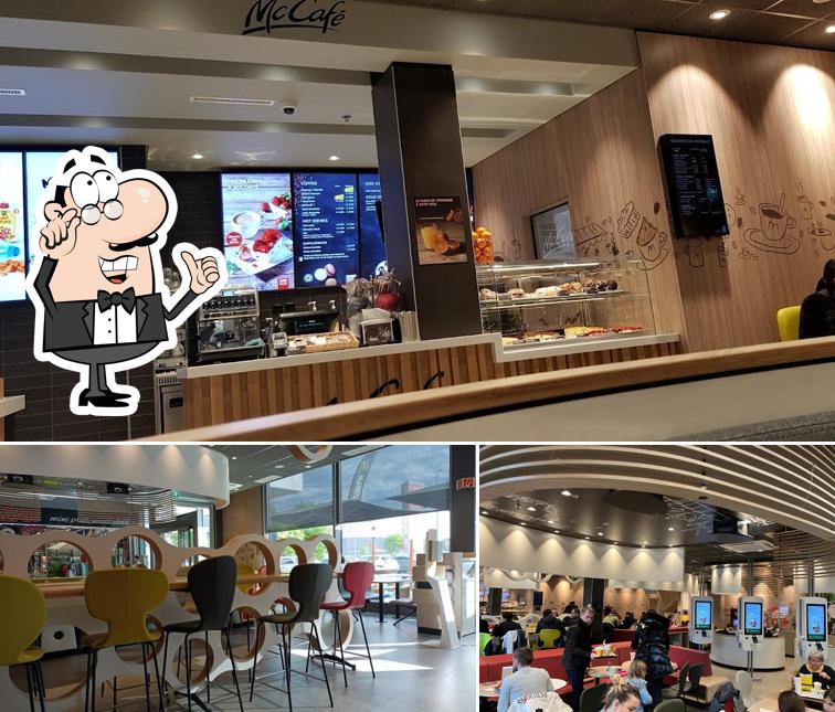 Gli interni di McDonald's Restaurant