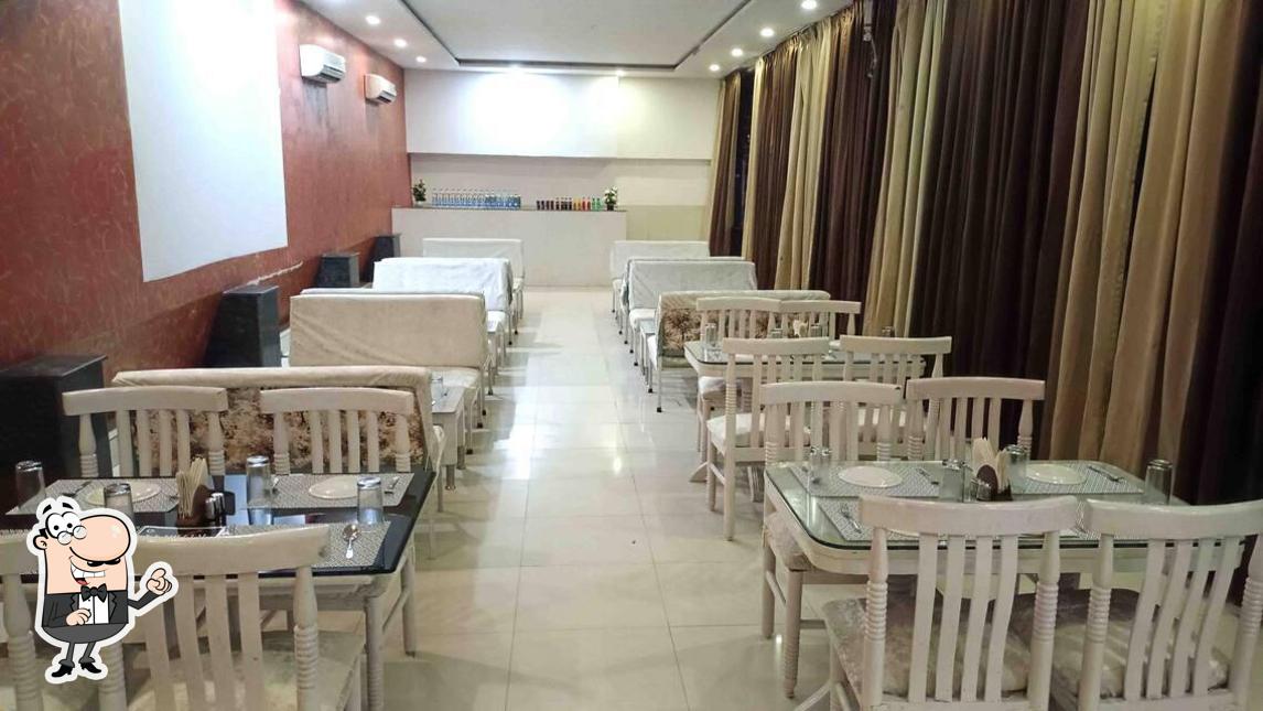 The interior of N.S. Sheetal Rooftop - Restaurant & Cafe