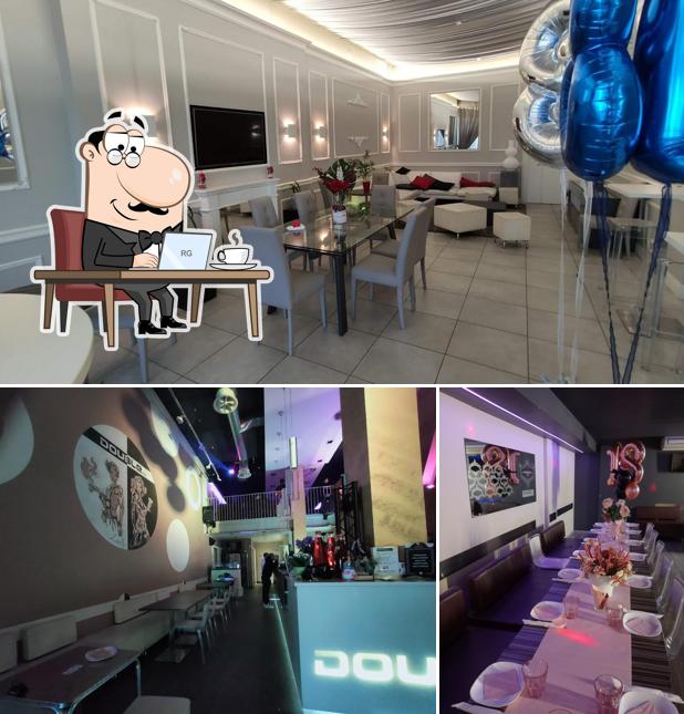 Gli interni di Double Food & Drink Café