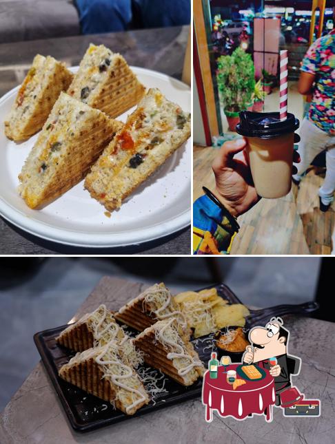 Waffles at Creamoholic Cafe