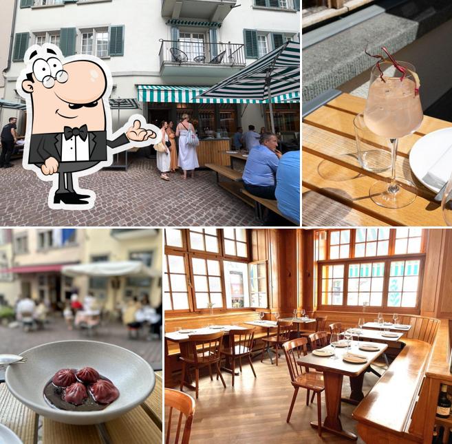 Gli interni di Neue Taverne