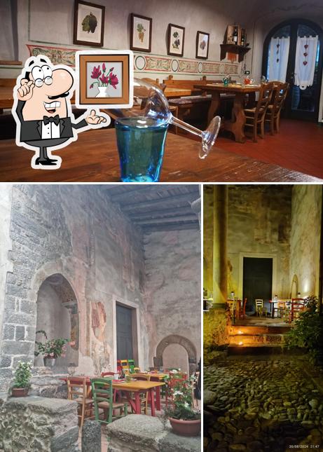 Gli interni di Taverna di Arlecchino di Moretti Franco