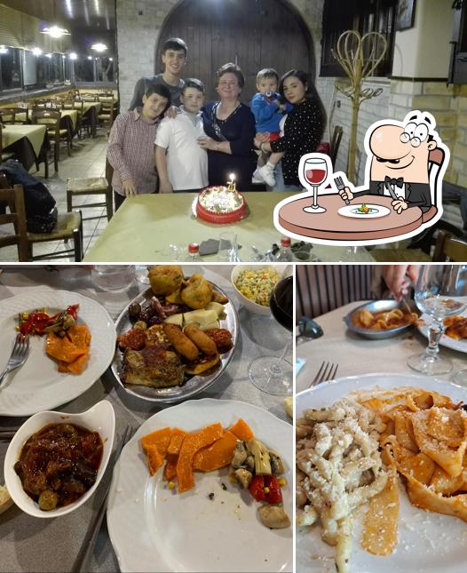 Cibo al Trattoria Pizzeria Monte D'Oro