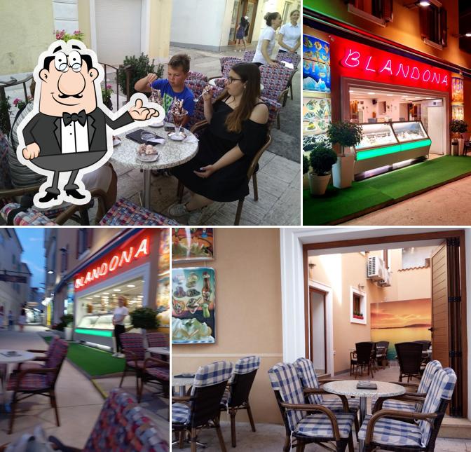 Siediti a un tavolo di Blandona