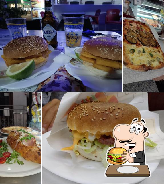 Essayez un hamburger à Blue Sky