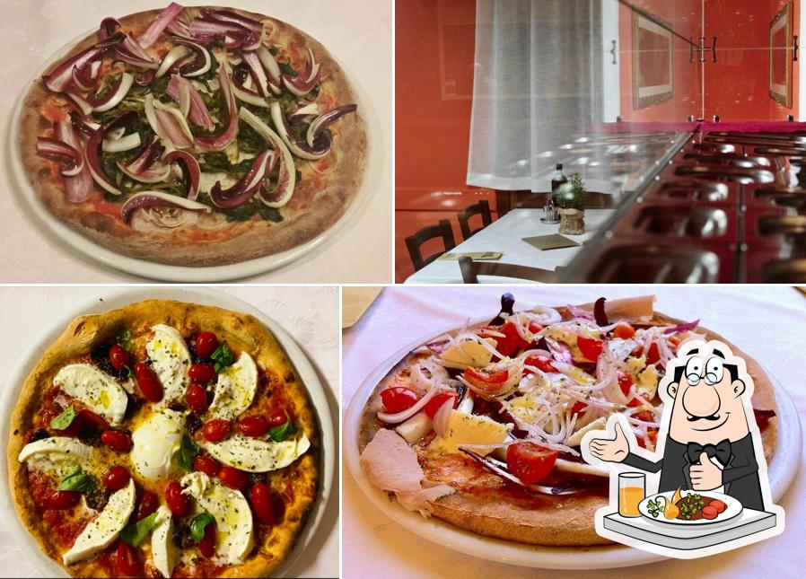 Platti al Pizzeria Salernitana