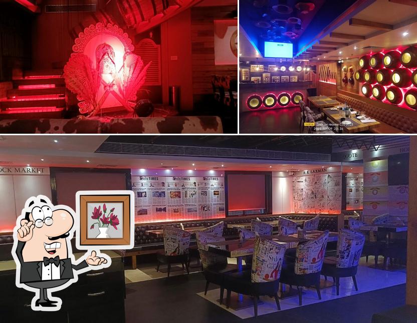 The interior of Delighht Boutique Hotel