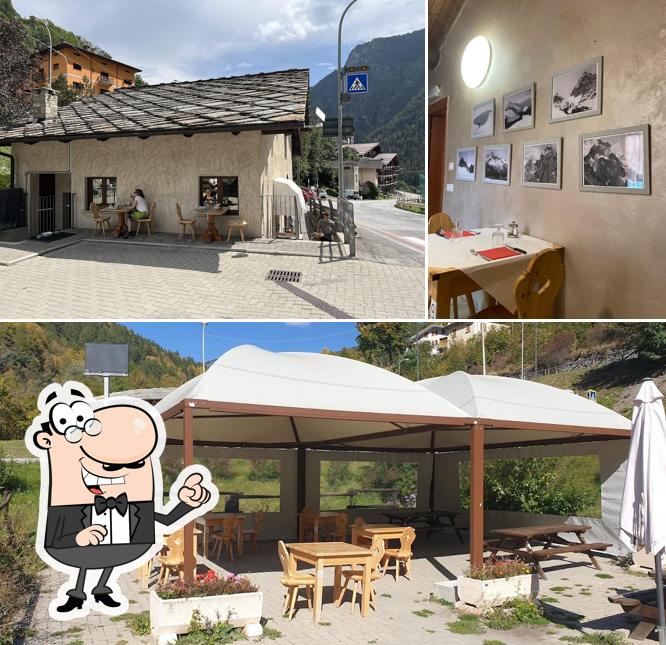 Gli interni di Lou Risto Negosi De La Vilo