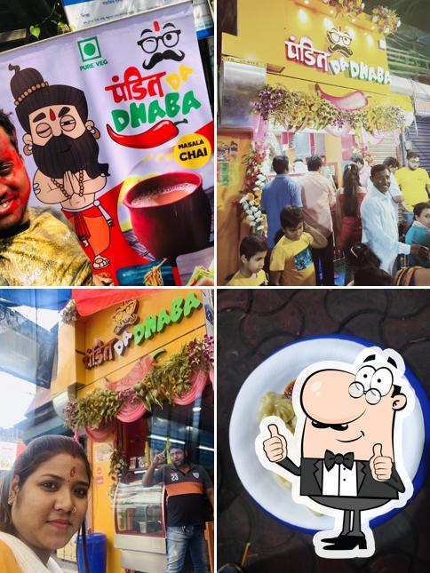 Look at this picture of Pandit DA Dhaba