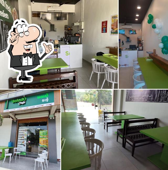 Check out how SaladO Cafe looks inside