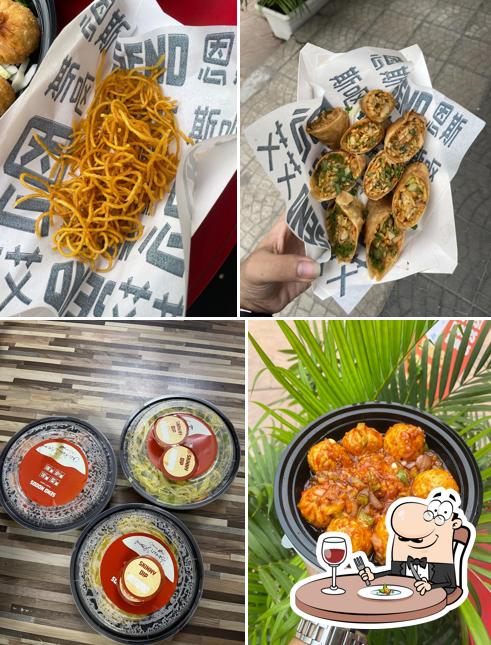 Food at Send Noods