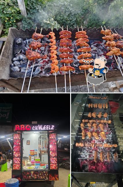 Food at BBQ ON WHEELZ