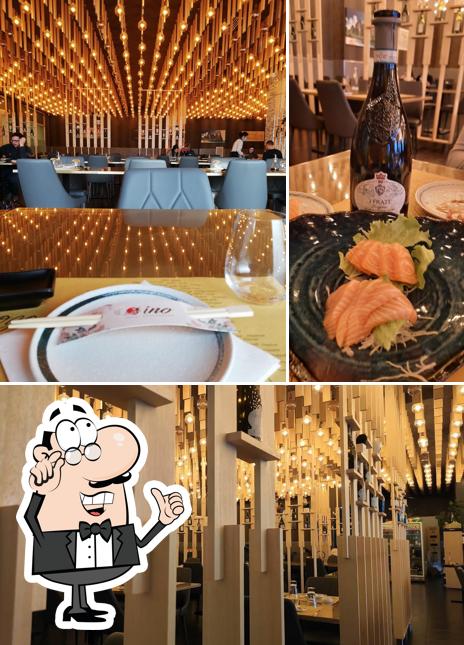 Ino Sushi Restaurant si caratterizza per la interni e vino