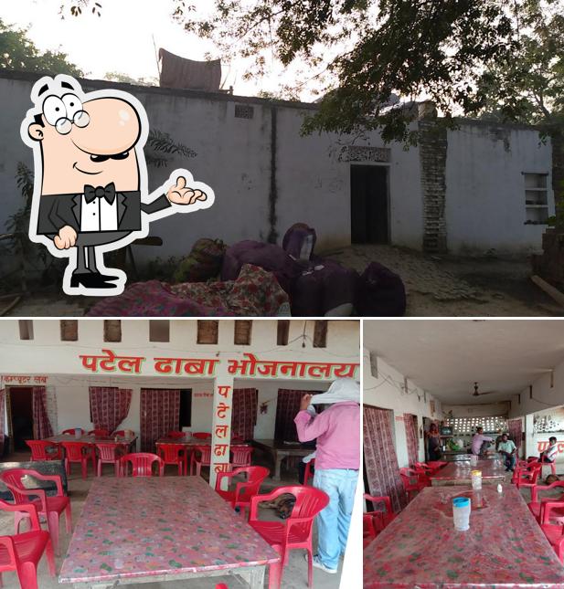 The interior of Patel Dhaba