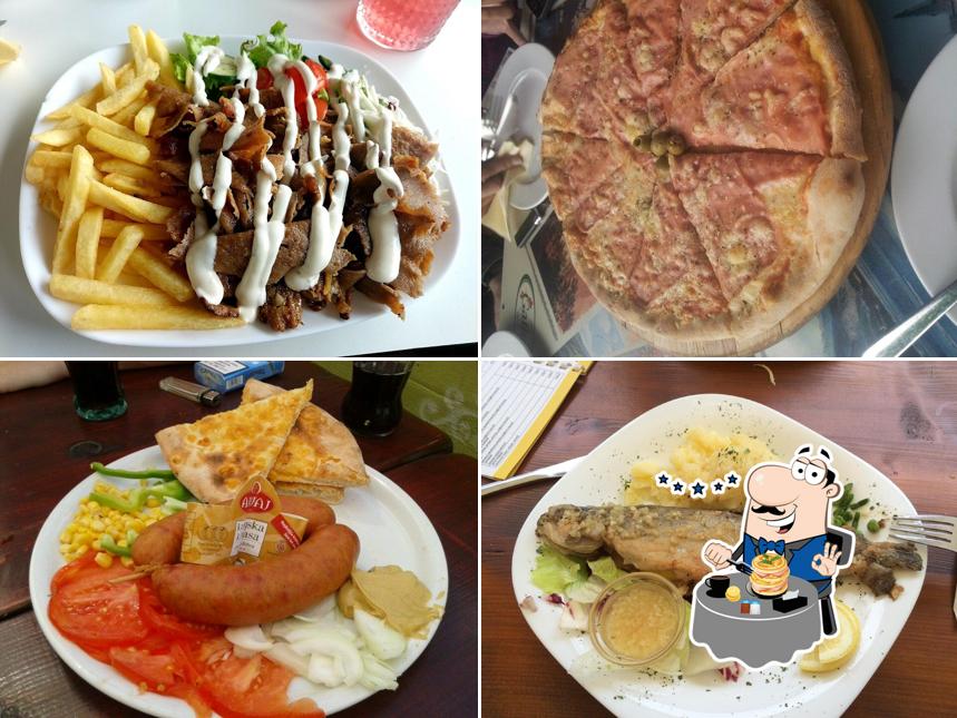 Platti al Pizzeria Gallus