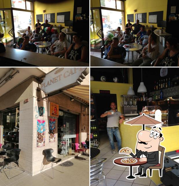 Gli esterni di Planet Cafe'