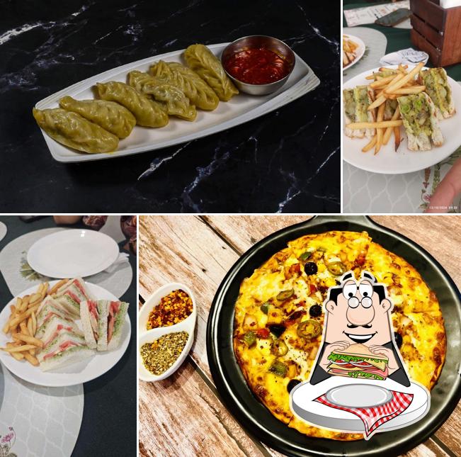 Club sandwich at Veggie Delight Goa