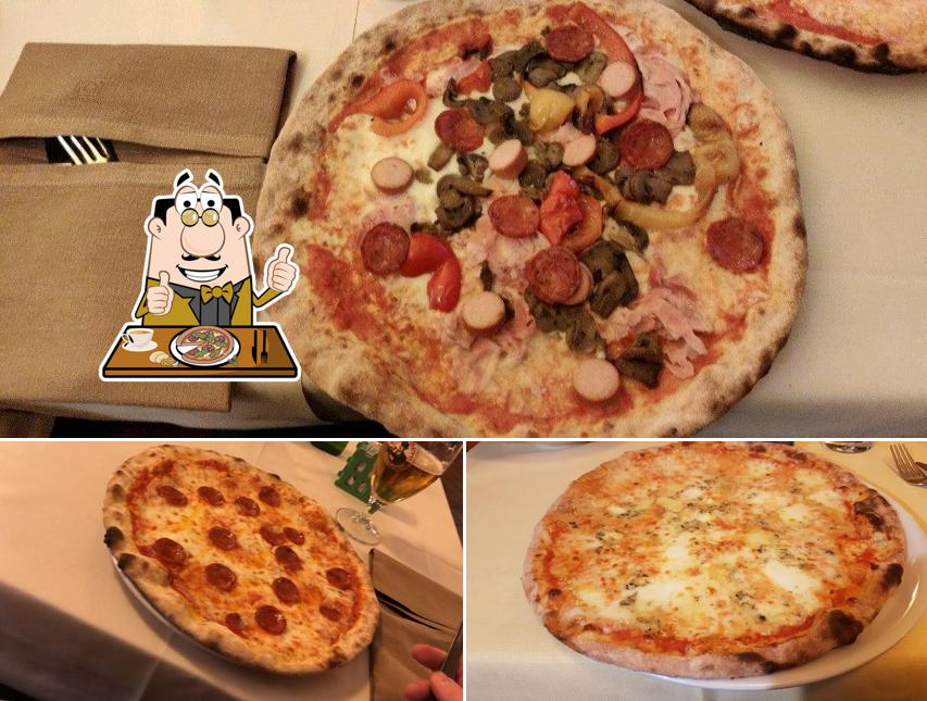 A Pizzeria Ristorante Bavaria Fest, puoi assaggiare una bella pizza