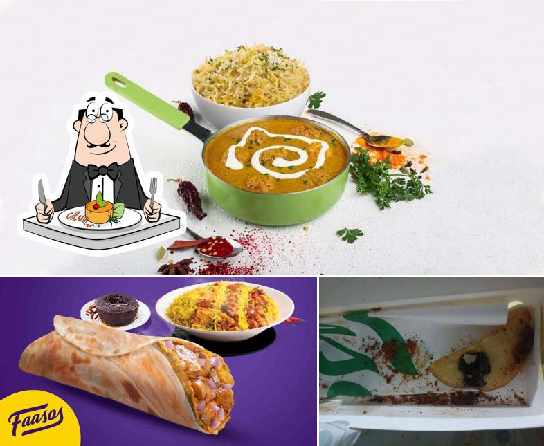 Food at Faasos Vaishali Nagar