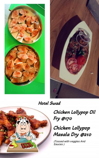 Get meat dishes at Swad Restaurant & Takeaway