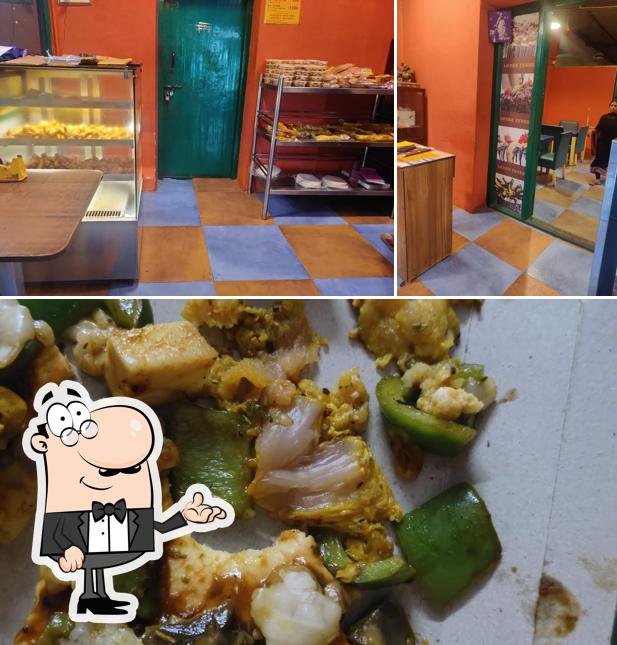 Among different things one can find interior and food at MERRIE BERRIE