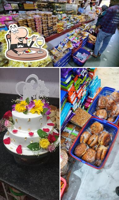 Food at New Prashant Bakery