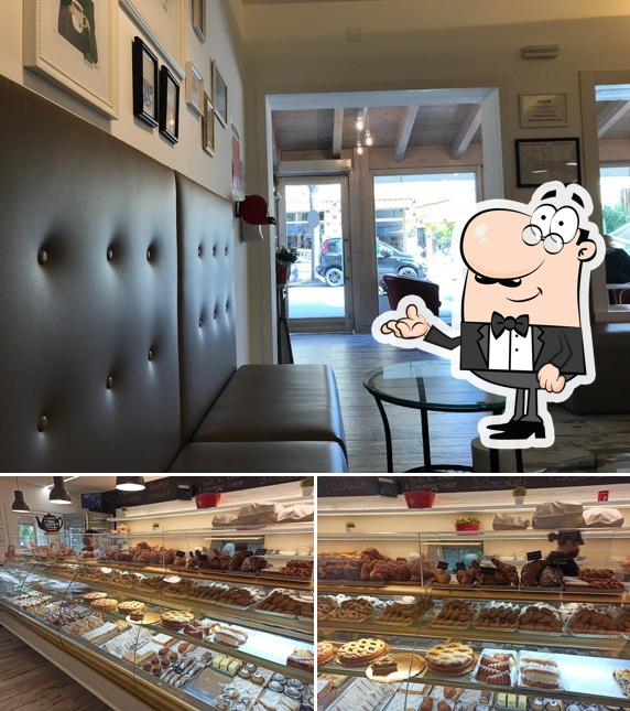 Gli interni di Pasticceria Da Mario Tortoreto