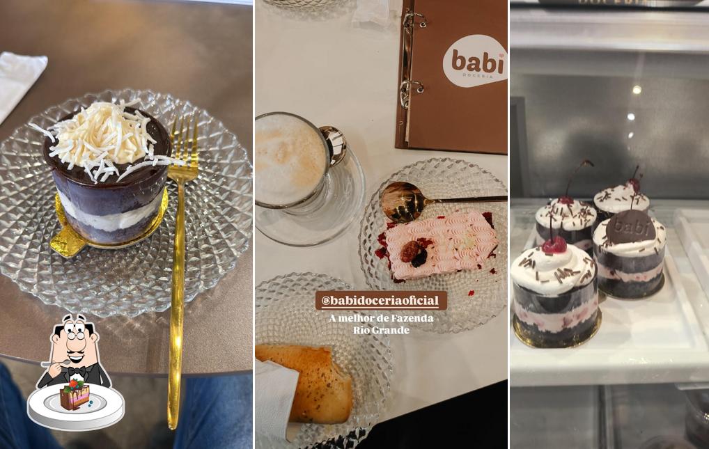 Bolo de chocolate em Babi Doceria