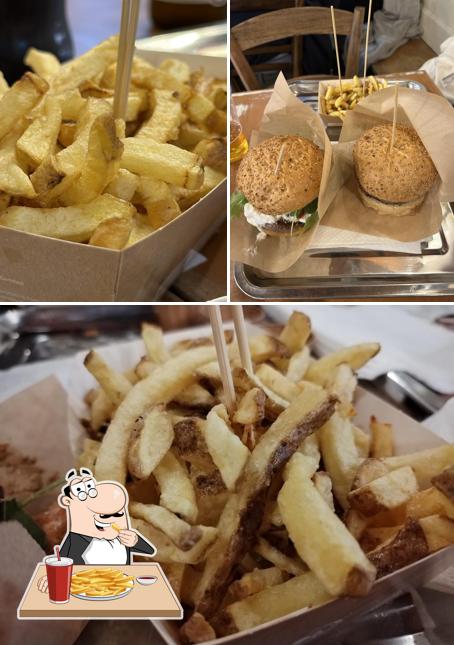 Patatine fritte al Il Bovo - Hamburger Toscano - Via Dei Neri