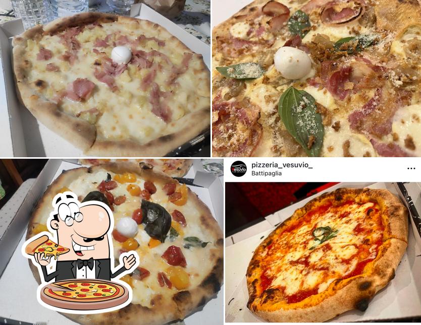 Ordina tra le molte varianti di pizza