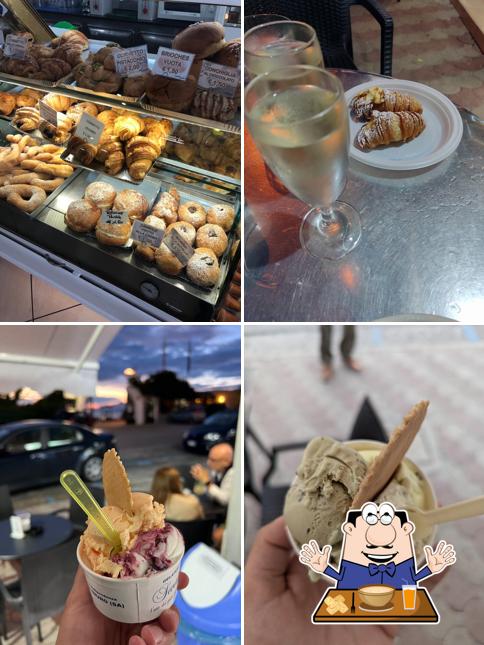 Platti al Bar Pasticceria Gelateria Severino PALINURO