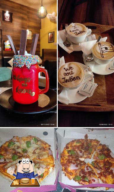 Food at Blueberrys Cafe