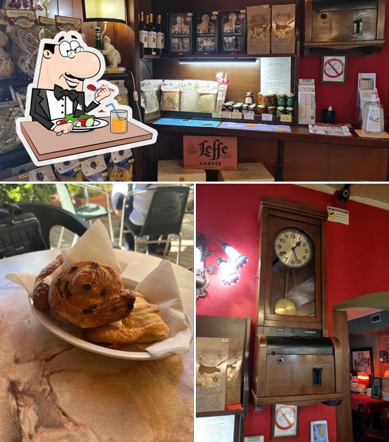 Dai un’occhiata alla immagine che mostra la cibo e esterno di Caffè Firenze