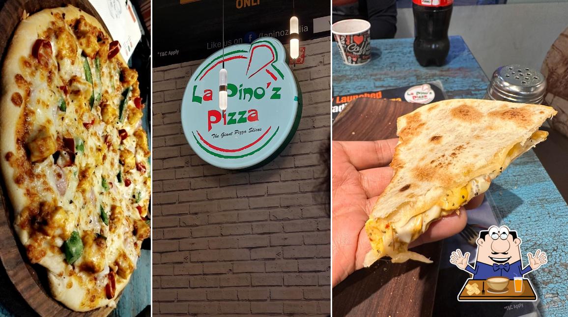 Food at La Pino'z Pizza PPR